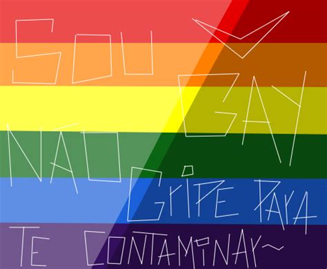 Sou gay não sou gripe para te contaminar Desenho de vincent purpleg Gartic