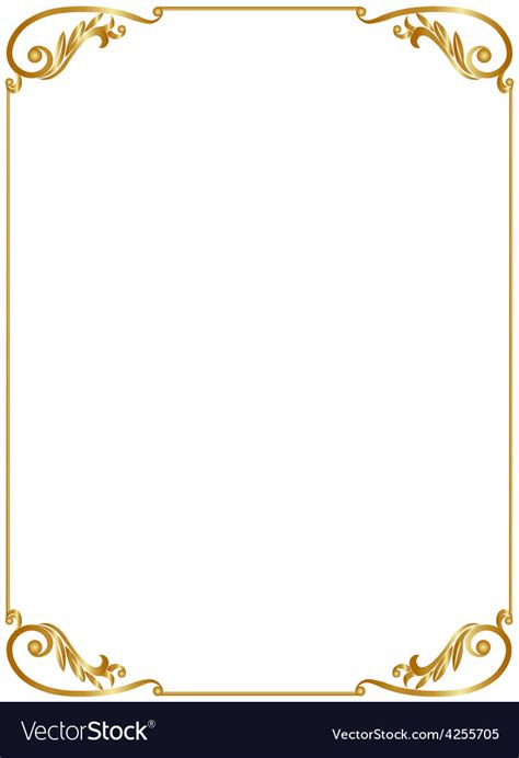 [Get 48+] 16+ Gold Picture Frame Vector Png Images GIF