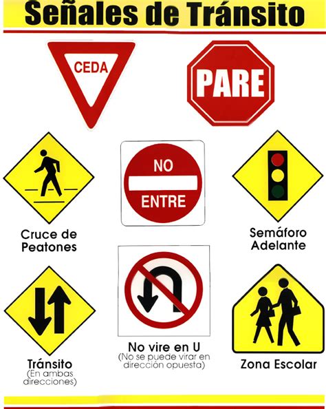 La Educación Vial Las Señales De Tránsito