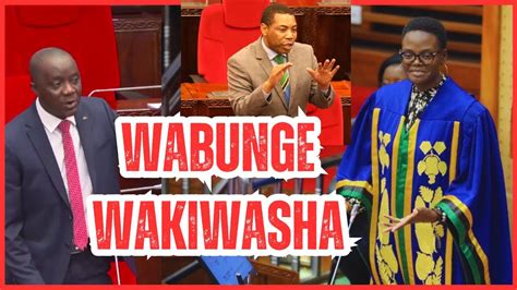 Live Bungeni WABUNGE WANAIBANA SERIKALI HOJA NZITO ZINALINDIMA