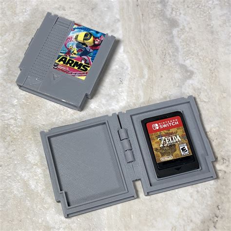 Fan Art Custom Nes Snes Cases To Store Your Switch Game Cards The