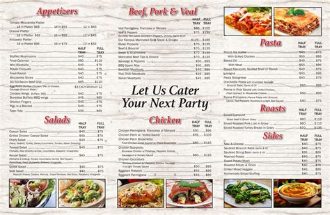 Catering Menu – Sons Of A Butcher