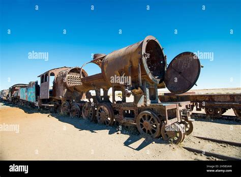 Abandoned Rusty Steam Locomotive Hi Res Stock Photography And Images
