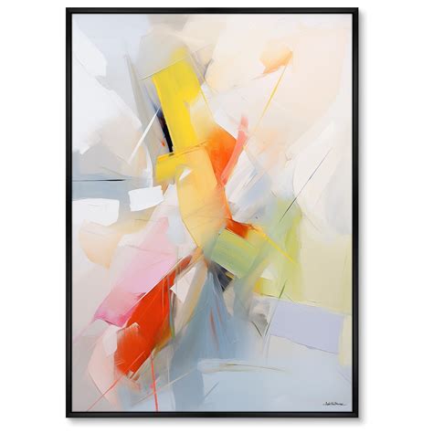 Репродукция на холсте 75х105 см голубая, розовая Summer Day No 1 AR ...