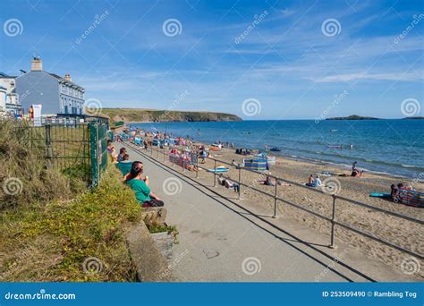 Walking On The Welsh Coast Path Around Aberdaron On The Llyn Peninsula