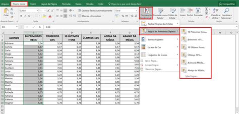 Assinale A Alternativa Que Pertence às Opções De Formatação Condicional: