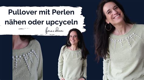 Festlichen Pullover N Hen Oder Pullover Upcycling Youtube