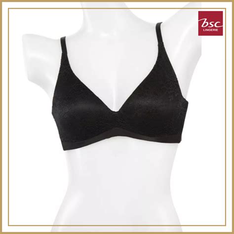 BSC Lingerie ชดชนใน ไรโครง มใหเลอก ส เนอ ดำ และ นำเงน รน BB Shopee Thailand