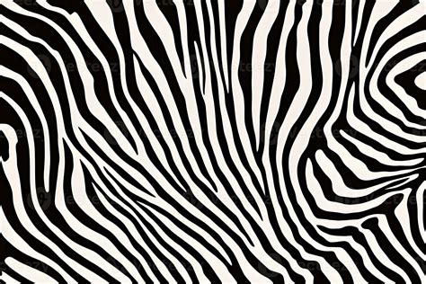 Zebra Skin Background Zebra Skin Texture Ai Generative 29643165 Stock