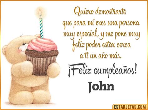 Feliz Cumplea Os John Im Genes Tarjetas Y Mensajes