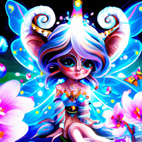 Mystical Fairy Sprite With Gems Graphic By Tyler Edlin · Creative Fabrica