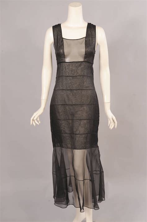 Chanel Haute Couture Sheer And Sexy Silk Dress And Jacket For Sale At