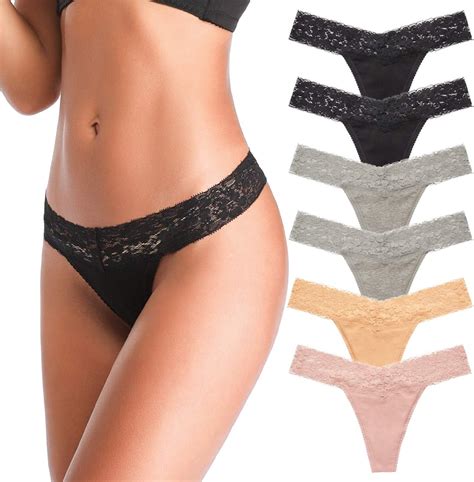 Buy Annyison Women S Thongs T Back Low Waist See Through Panties