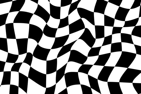 Abstract Modern Op Art Checkered Texture Vector Vector Art