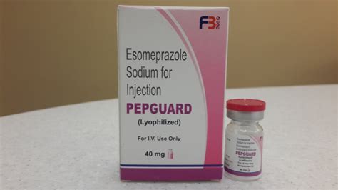 Esomeprazole Sodium Injection Mg Intravenous Packaging Type Vial