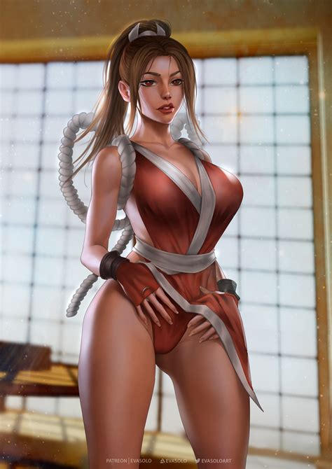 Mai Shiranui By EvaSolo Hentai Foundry