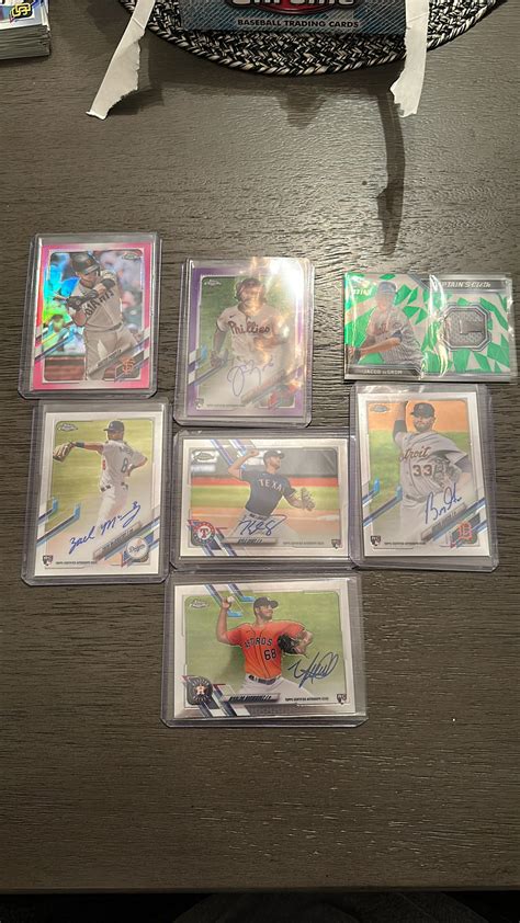 Robert Pick On Twitter 2021 Topps Chrome Mega 5 Autos All Rookie