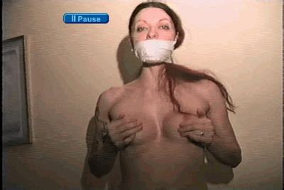 Amateur Bound And Gagged Girls 31 YEAR OLD FLIGHT ATTENDANT IS HANDGAGGED MOUTH STUFFED CLEAVE