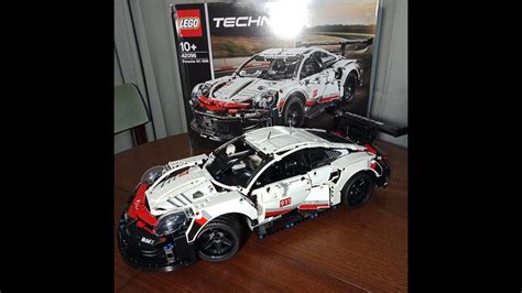 Porsche 911 Rsr Lego Unboxing And Build Youtube