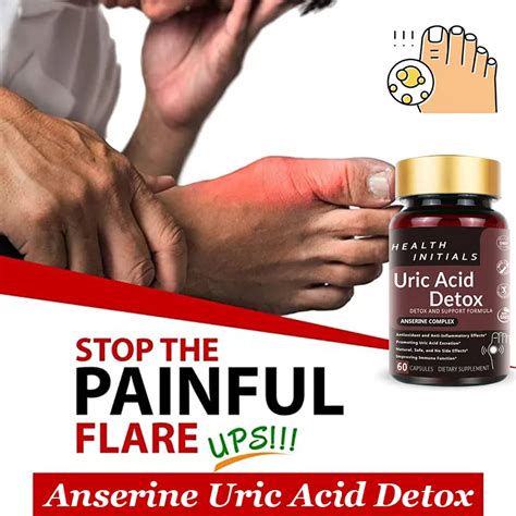 Arthritis Relief Capsules Reduce Uric Acid Relieve Joint Swelling Inflammation Pain And