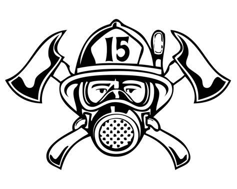Каска пожарного рисунок - 62 фото