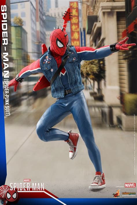 Hot Toys Marvel S Spider Man Spider Punk Suit Scale Collectible Figure Figures