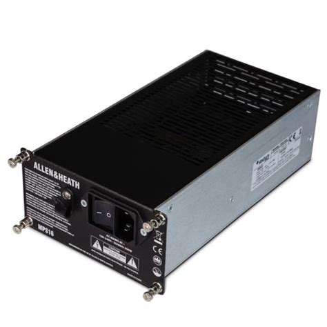 Allen HeathtAH MPS 16 Optional Redundant Hot Swappable PSU Spicerword