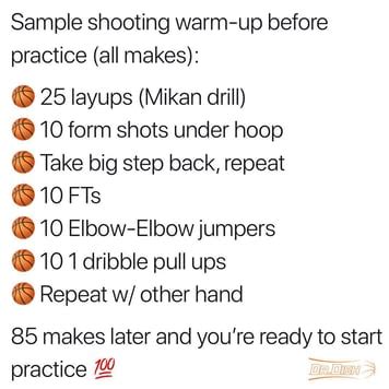 The Perfect Basketball Warm-Up Routine