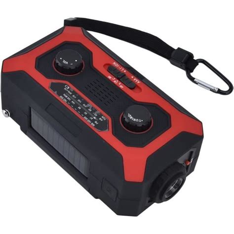 Radio De Survie Portable Radio D Urgence Charge Solaire Am Am