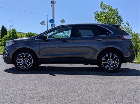 Pre Owned Ford Edge Titanium Awd Sport Utility