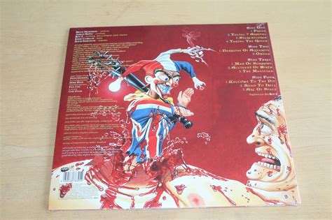 Iron Maiden Bruce Dickinson Accident Of Birth Splatter Vinyl