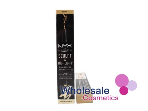 9 X NYX Professional Makeup Sculpt Highlight Brow Contour 01 BLONDE