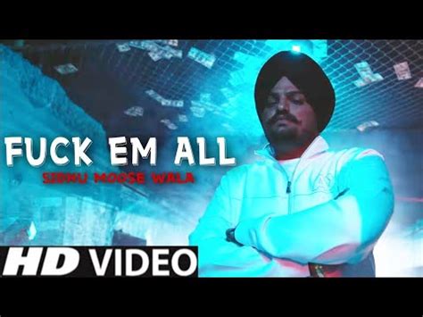 Fuck Em All Official Video Sidhu Moose Wala Sunny Malton New