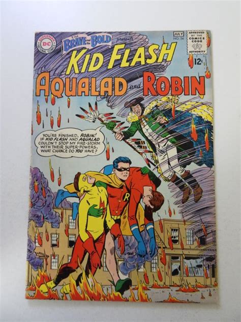 The Brave And The Bold St Appearance Of Teen Titans Vg Fn