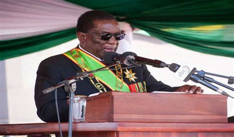 Zimbabwe’s President Emmerson Mnangagwa Re Elected For Second Final Term Telangana Today