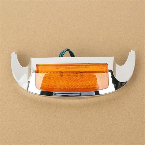 Amazon Tcmt Front Led Fender Tip Amber Light Fit For Harley