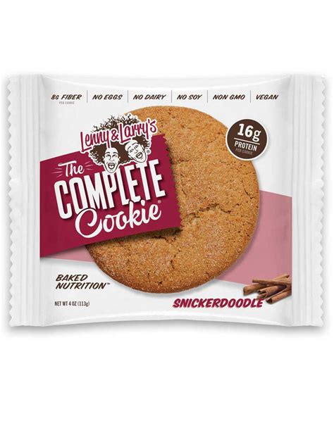 snickerdoodle complete cookie  lenny larrys snickerdoodle