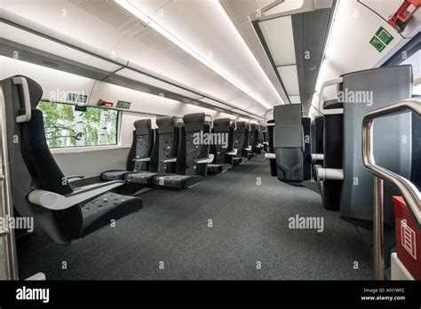 Futuristic Train Interior