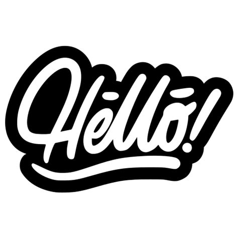 Hello Stickers - Free miscellaneous Stickers