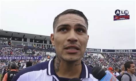 Paolo Guerrero Ve A Alianza Lima Campe N De La Mano De Roberto Mosquera