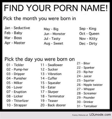 Pornstar Name Generator Wordpress Blog