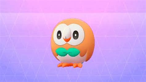 Shiny Rowlet Pokemon GO Spotlight Hour 2023