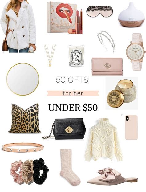 50 Gorgeous Gifts For Her Under $50 | | Luxury christmas gifts, Christmas gifts for women ...