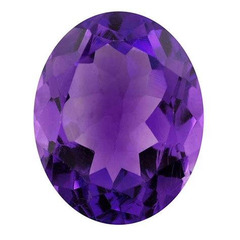 Amethyst Oval Faceted Gemstones Aaa Grade Riogrande