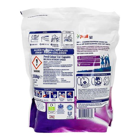 Purchase Persil 3-In-1 Color Protect Capsules, 1.350 KG, 50-Pack Online ...