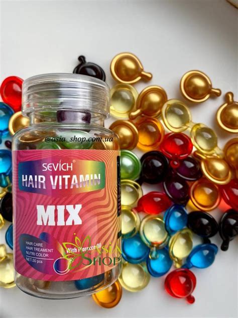 Витаминные капсулы для волос sevich hair vitamin mix — цена 335 грн в ...