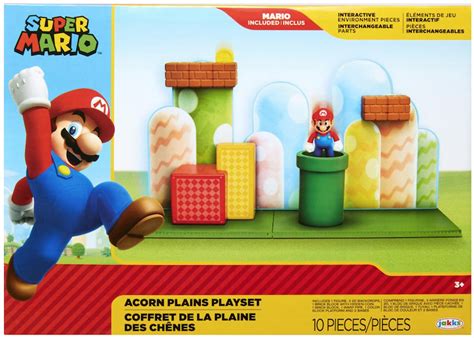 Jakks Pacific World Of Nintendo 250 Deluxe Dungeon And Acorn Plains