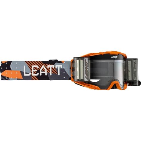 Masque Motocross Leatt Velocity Roll Off Orange