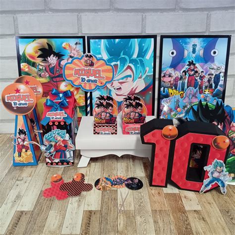 Kit Festa Dragon Ball - Kit Festa - Dragon Ball Z (ler Descrição) | Elo7