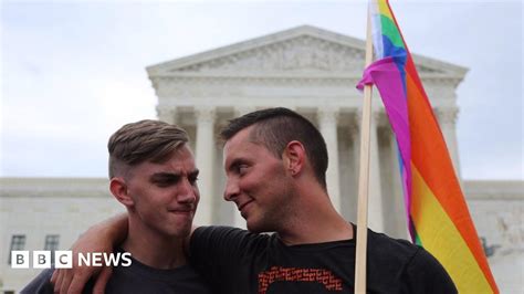 US Supreme Court Rules Gay Marriage Is Legal Nationwide BBC News